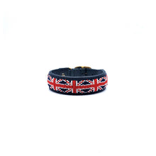 Union Jack Red White & Blue on Navy - 50% OFF